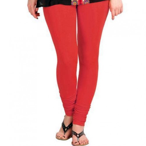 Ladies Plain Cotton Leggings